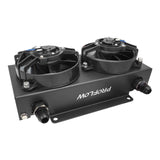 Proflow Oil Cooler Kit, Ultra Pro, 19 Row, Dual Fan 625 CFM, AN10 ORB Female, Aluminium, Black - PFEOC19-DF
