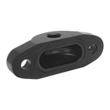 Proflow Oil Cooler Bypass Plate, Suits LS Engines, 1/8'' NPT Port, Billet Aluminum, Black - PFEOCB-LS