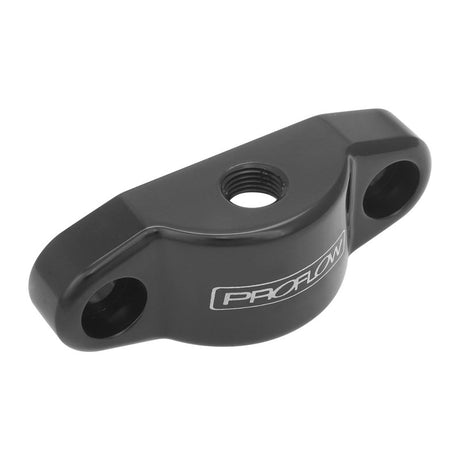 Proflow Oil Cooler Bypass Plate, Suits LS Engines, 1/8'' NPT Port, Billet Aluminum, Black - PFEOCB-LS PFEOCB-LS