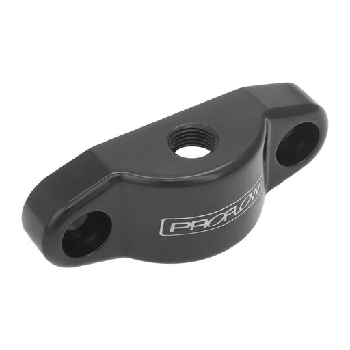 Proflow Oil Cooler Bypass Plate, Suits LS Engines, 1/8'' NPT Port, Billet Aluminum, Black - PFEOCB-LS PFEOCB-LS
