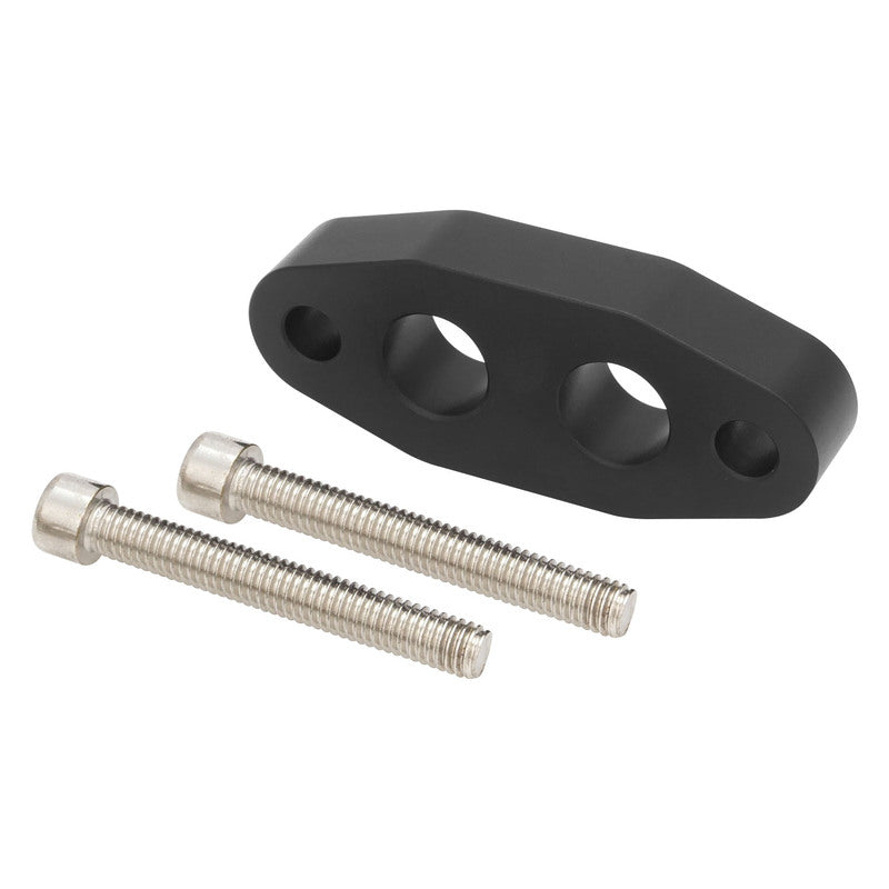 Proflow Oil Spacer Adapter, For Holden Commodore LS VT-VZ, Billet Aluminium, Black - PFEOS-OB2070
