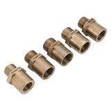 Proflow Replacement Oil Filter Sandwich Plate Adapters, Includes 13/16'', 3/4", M18x.1.50, M20x1.50, M22x1.50, Steel, 5-Pack - PFEOS-OB2115 PFEOS-OB2115