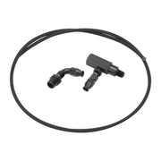 Proflow External Oil Feed Line Kit, Suit Ford 302-351 Cleveland, External Oil Supply Modification, Black Stainless PTFE Braided Hose, Kit - PFEOSFD-CLEV-BK PFEOSFD-CLEV-BK