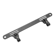 Proflow Oil & Water Line Feed Bracket Kit, Billet Aluminium, For Ford Barra XR6, Black Anodised w/Seperators - PFEOSFDBKT