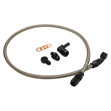 Proflow Turbo Water Line Feed Kit, Stainless Braided Hose, For Ford Falcon Barra BA/BF/FG, XR6 Turbo - PFEOSFDTBO-WL PFEOSFDTBO-WL