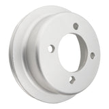 Proflow Billet Crank Pulley, V-Belt, 1-Groove, Aluminium, For Ford, 302-351C, Some Windsor, Each - PFEP43400 PFEP43400