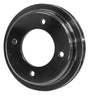 Proflow Crank Pump Pulley, V-Belt, 1-Groove, Aluminum Black For Holden V8 253, 308 Red Motor, Each - PFEP43404BK PFEP43404BK
