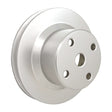 Proflow Water Pump Pulley, V-Belt, 1-Groove, Aluminium Silver, For Holden V8 ,308, VK-On Black Motor, Each - PFEP43405 PFEP43405