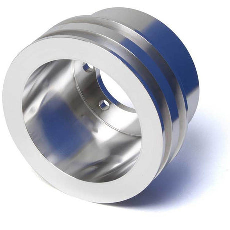 Proflow Billet Pulley, V-Belt Crankshaft BB For Chrysler 2-Groove, Anodised Aluminium - PFEP8803 PFEP8803