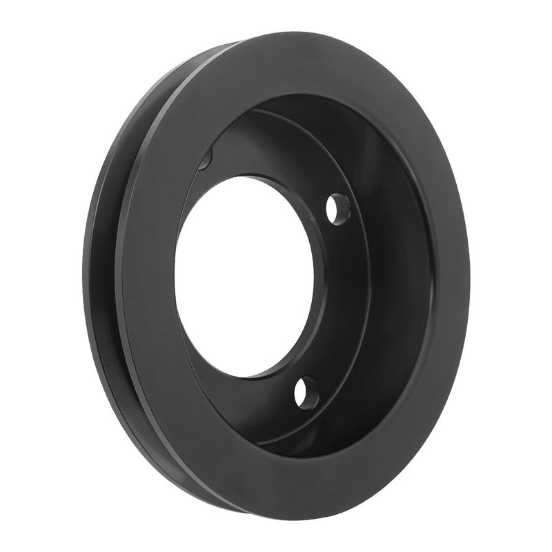 Proflow Billet Crank Pulley, 4 Bolt, For SB Ford 289/302/351 Short, Suits FMS-M-8501-E351S Pump 1-Groove, Black Anodised - PFEP8820BK PFEP8820BK