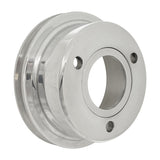 Proflow Billet Pulley, V-Belt Crankshaft For Ford SB, For Ford Windsor 3 Bolt 1-Groove, With Removeable Balancer Spigot, Anodised Aluminium - PFEP8826 PFEP8826