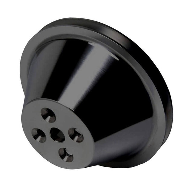 Proflow Pulley, V-Belt Water Pump BB Chev Short Water Pump 1-Groove, Black Aluminium - PFEP8840BK PFEP8840BK