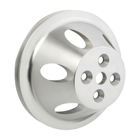 Proflow Pulley, V-Belt Water Pump SB Chev Short Water Pump 1-Groove, Polished Aluminium - PFEP8850P PFEP8850P