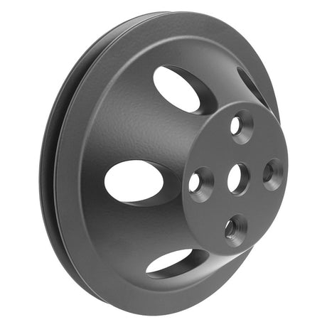 Proflow Pulley, V-Belt Water Pump SB Chev Long Water Pump 1-Groove, Black Aluminium - PFEP8854BK PFEP8854BK