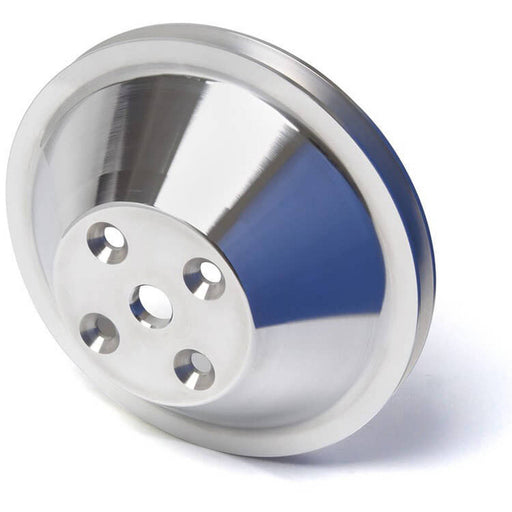 Proflow Pulley, V-Belt Water Pump SB Chev Long Water Pump 1-Groove, Polished Aluminium - PFEP8854P PFEP8854P