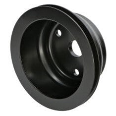 Proflow Pulley, V-Belt Crankshaft SB Chev Long Water Pump 1-Groove, Black Aluminium - PFEP8855BK PFEP8855BK