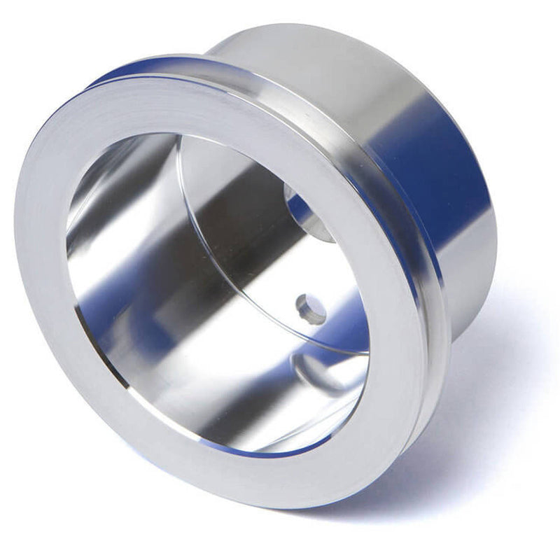 Proflow Pulley, V-Belt Crankshaft SB Chev Long Water Pump 1-Groove, Polished Aluminium - PFEP8855P PFEP8855P