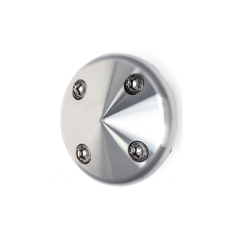 Proflow Pulley Nose Cone, SB Chev Short Water Pump with Hardware, Polished Aluminium - PFEP8863P PFEP8863P