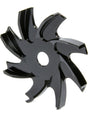 Proflow Alternator Fan Universal ,GM or For Ford Black Aluminium - PFEP8867BK PFEP8867BK