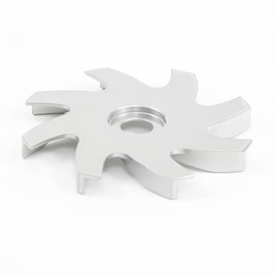 Proflow Alternator Fan Universal , GM or For Ford Polished Aluminium - PFEP8867