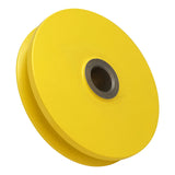 Proflow Alternator Pulley, V-Belt, 3.985" OD, 17mm ID, As Original Ford GTHO, Steel, Suit High RPM Engines - PFEP8868