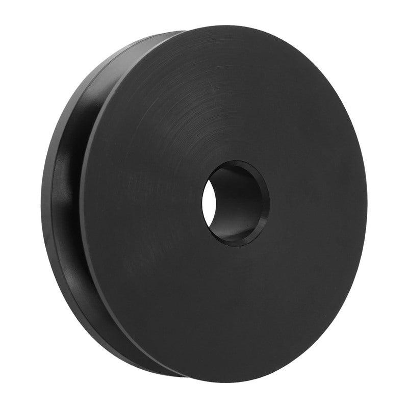 Proflow Alternator Pulley, V-Belt, 80mm OD x 17mm ID, Billet Aluminium, Black Anodised, Suit High RPM Engines - PFEP8869 PFEP8869