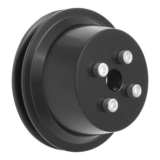 Proflow Billet Aluminium Water Pump, Single V Groove, BB Ford 429-460, Black, Each - PFEP8870BK PFEP8870BK