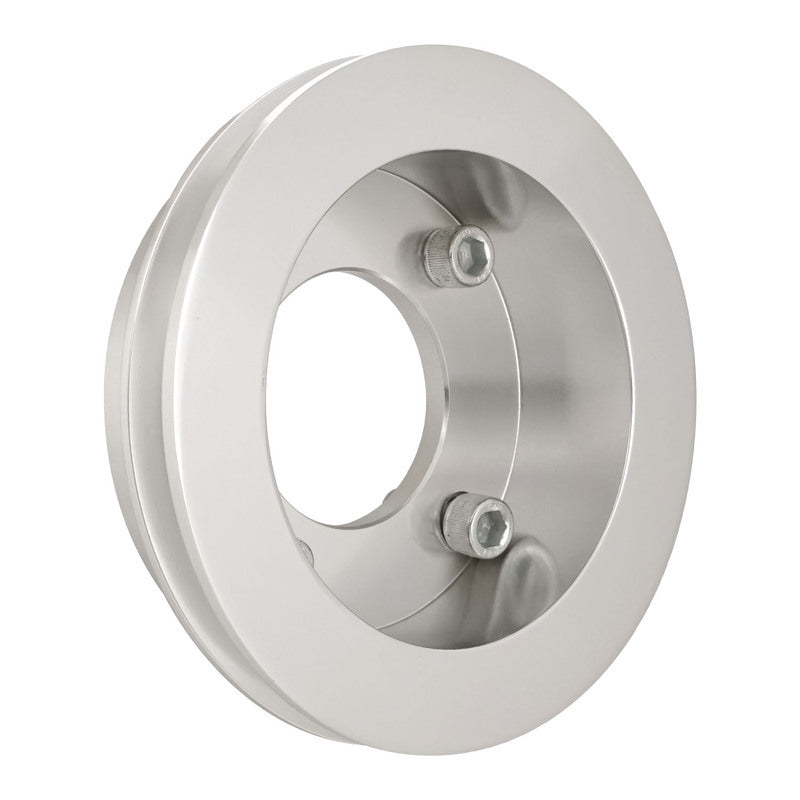 Proflow Billet Aluminium Single V Groove Crank Pulley, BB Ford 429-460, Raw, Each - PFEP8871 PFEP8871