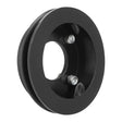 Proflow Billet Aluminium Single V Groove Crank Pulley, BB Ford 429-460, Black, Each - PFEP8871BK PFEP8871BK