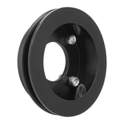 Proflow Billet Aluminium Single V Groove Crank Pulley, BB Ford 429-460, Black, Each - PFEP8871BK PFEP8871BK