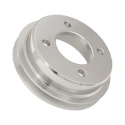 Proflow Billet Aluminium Single V Groove Crank Pulley, BB Ford 429-460, Raw, Each - PFEP8871