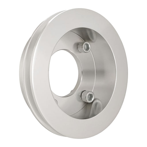 Proflow Billet Aluminium Single V Groove Crank Pulley, BB Ford 429-460, Raw, Each - PFEP8871 PFEP8871