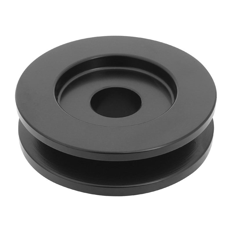 Proflow Alternator Pulley, Single V Groove, 67mm OD x 17mm Bore, Black, Each - PFEP8872BK