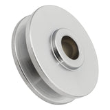 Proflow Alternator Pulley, Single V Groove, 67mm OD x 17mm Bore, Chrome, Each - PFEP8872 PFEP8872