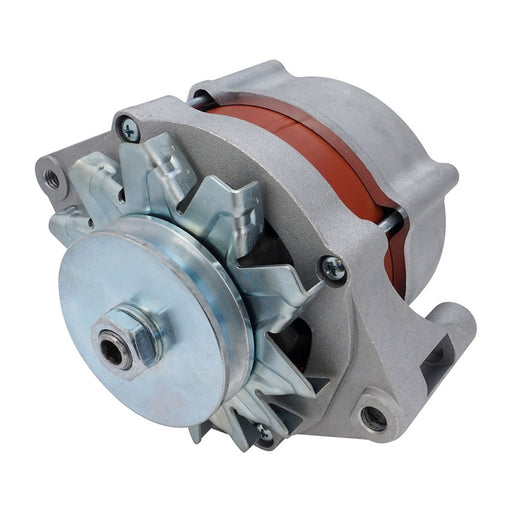 Proflow OE Alternator Power Spark, Bosch Style, For Ford Falcon, 85 Amp, Internal Regulator, Raw Aluminium, V-Belt - PFEPM-F1238N PFEPM-F1238N