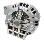 Proflow Alternator, Power Spark External Regulator, 100 Amp, Chrome Plated, For Chrysler, For Dodge, For Plymouth, Aluminium 2-groove pulley, Each - PFEPM17509