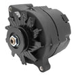 Proflow Alternator Power Spark, 100 Amp 1-Wire, Internal Regulator, Black Wrinkle, V-Belt, For Ford, Falcon, Each - PFEPM37101BKW PFEPM37101BKW
