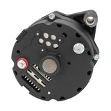Proflow Alternator Power Spark, 100 Amp 1-Wire, Internal Regulator, Black Wrinkle, V-Belt, For Ford, Falcon, Each - PFEPM37101BKW