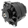 Proflow Alternator Power Spark, 100 Amp 1-Wire, Internal Regulator, Black Powder coat, V-Belt, Chev, For Holden, Commodore, Torana, Each - PFEPM37127BK PFEPM37127BK