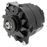 Proflow Alternator Power Spark, 100 Amp 1-Wire, Internal Regulator, Black Powder coat, V-Belt, Chev, For Holden, Commodore, Torana, Each - PFEPM37127BK PFEPM37127BK
