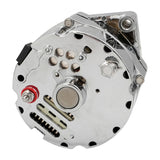 Proflow Alternator Power Spark, 100 Amp 1-Wire, Internal Regulator, Chrome, V-Belt, Chev, For Holden, Commodore, Torana, Each - PFEPM37127