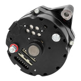 Proflow Alternator Power Spark, 140 Amp 1-Wire, Internal Regulator, Black Powder coat, V-Belt, For Ford, Falcon, Each - PFEPM37141BK