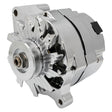 Proflow Alternator Power Spark, 140 Amp 1-Wire, Internal Regulator, Chrome, V-Belt, For Ford, Falcon, Each - PFEPM37141 PFEPM37141