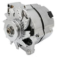 Proflow Alternator Power Spark, 140 Amp 1-Wire, Internal Regulator, Chrome, V-Belt, Chev, For Holden Commodore, Torana - PFEPM37293 PFEPM37293