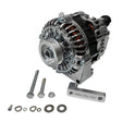 Proflow Alternator Power Spark Conversion Kit, For Nissan & Holden RB25/RB26/RB30, 140amp Alternator, Brackets & Pulley, Chrome, Kit - PFEPM38247-RB PFEPM38247-RB