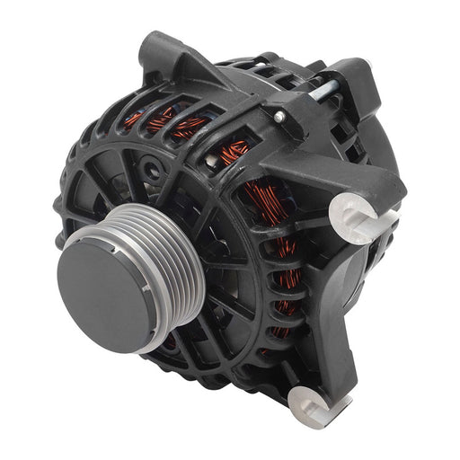 Proflow Power Spark Alternator, For Ford Falcon BA/BF/FG, XR8 5.4L V8, 135 Amp, 6-Groove Pulley, Black Wrinkle, Each - PFEPM3908BK PFEPM3908BK