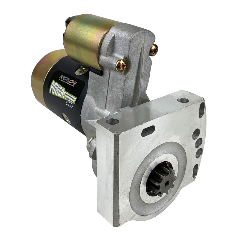 Proflow Starter Motor Power Torque Mini Black Wrinkle/Gold, For Chevrolet For Holden V8 ,LS, LSX, 168T, 2.0kw - PFEPM9409 PFEPM9409