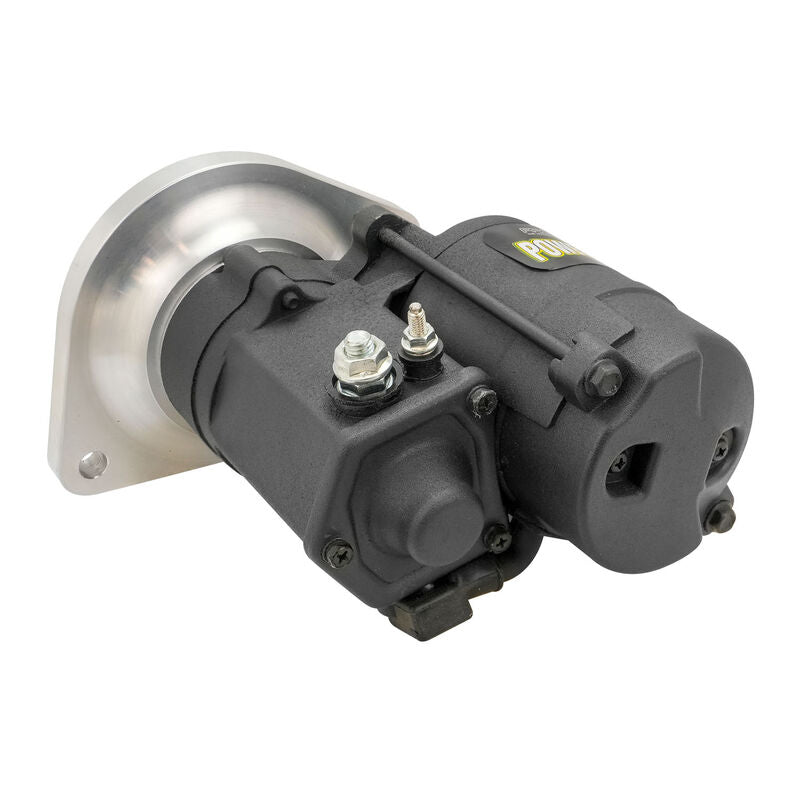 Proflow Starter Motor Power Torque Mini, SB For Ford 289, 302, 351 Windsor & Cleveland, Manual Transmission 1.4KW, 4.40 Ratio, Black - PFEPM9504