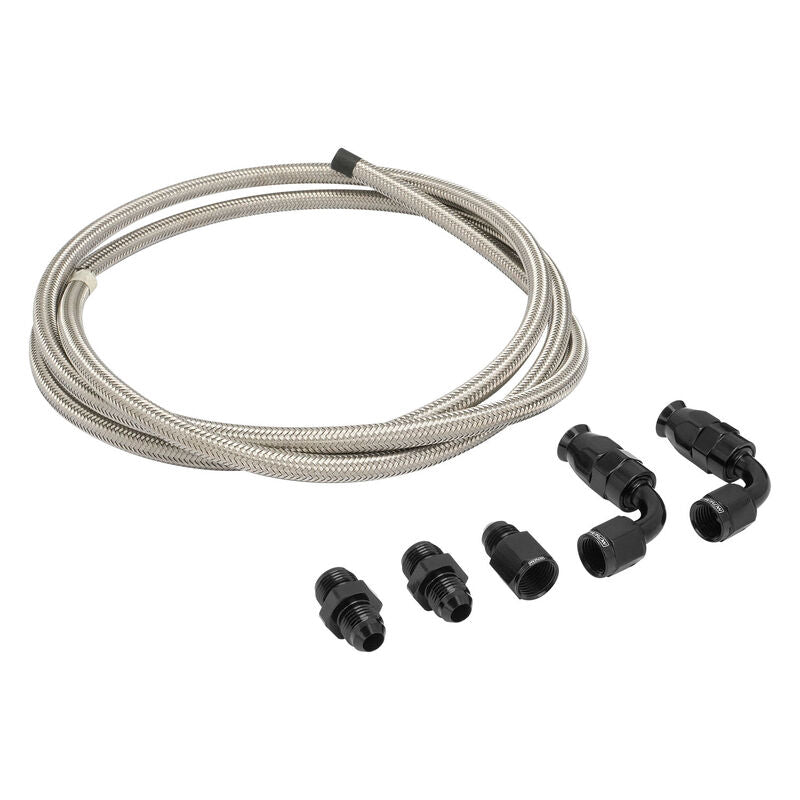 Proflow Power Steering Hose Kit, Suits Ford XA XB XC XD XE XF Power Steering Box Inc Fittings For Male and Female 5/8'-16 Thread Pumps, Inc Hose, Kit - PFEPS-HKT01 PFEPS-HKT01