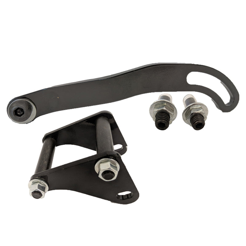 Proflow Power Steering Pump Bracket Mounting BB Chev Short Water Pump kit, Black - PFEPSB570BK PFEPSB570BK
